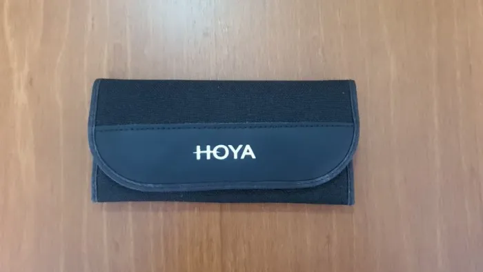 Kit de Filtros Hoya 58mm (hmc Uv/circular Polarizer /nd8/) + hmc UV 49mm com adaptador