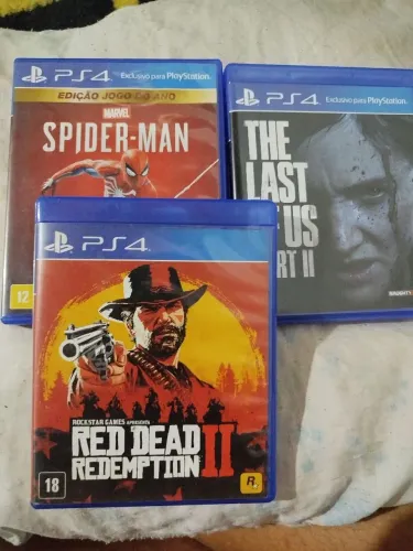 Lote 3 Jogos PS4