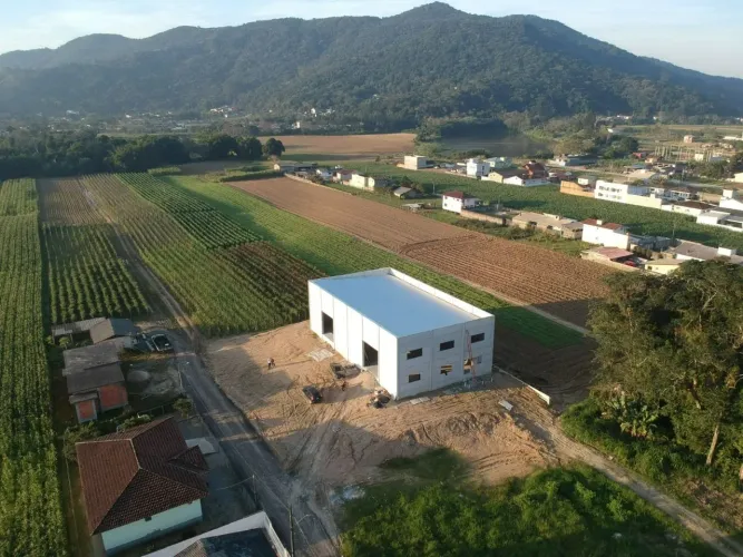 Galpão para alugar, 595 m² - Sul do Rio - Santo Amaro da Imperatriz/SC