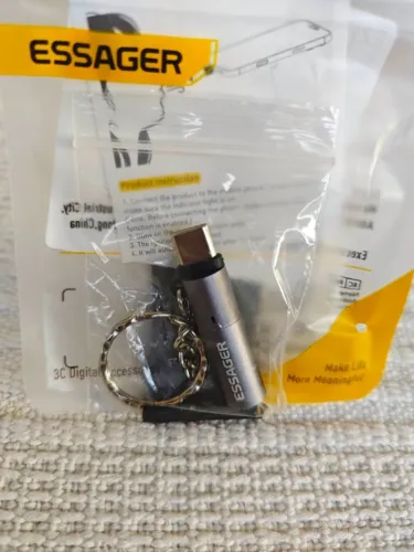 Isqueiro tipo C para celular essager - acionamento automático