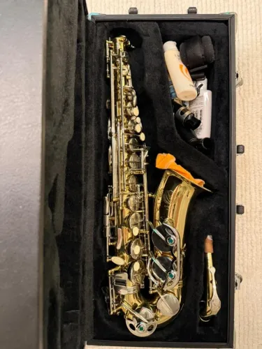 Saxofone Alto Eagle SA500 LN Impecável com Case