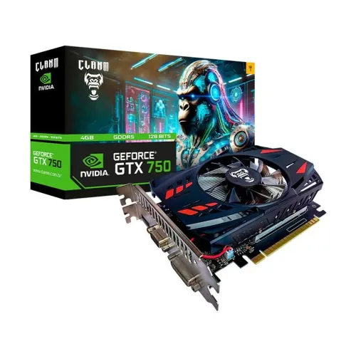Placa de vídeo GTX750 4gb 