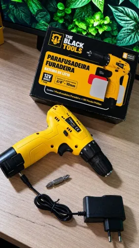 ? Parafusadeira/Furadeira The Black Tools 12V
