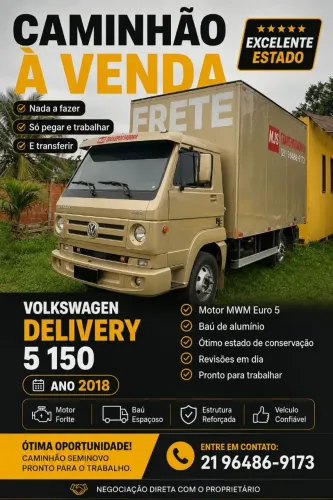 Vendo caminhao Delivery 5.150