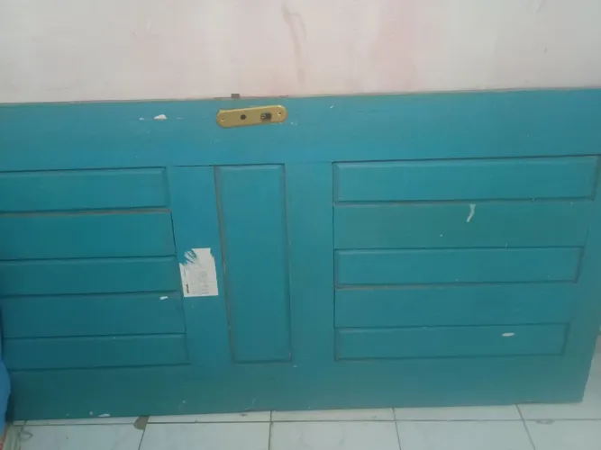 Porta madeira maior que padrão 