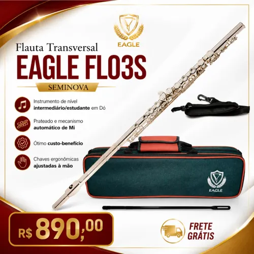 Flauta transversal EAGLE FL03S