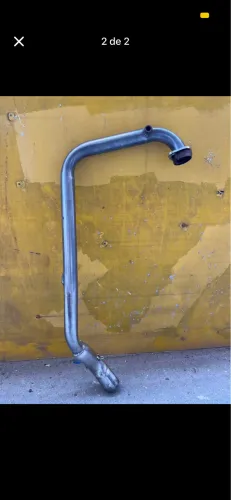 Curva inox escapamento fz25 fazer 250