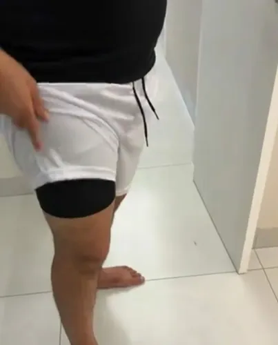 XG shorts 2 em 1 plus size