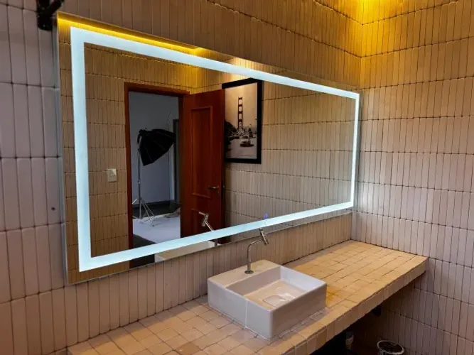 Espelhos Lapidados, LED e Touch, Orgânicos e Bisotê - Sob Medida (Instalado ou Entrega)