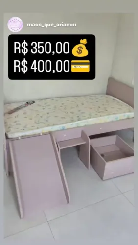 Mini cama infantil 
