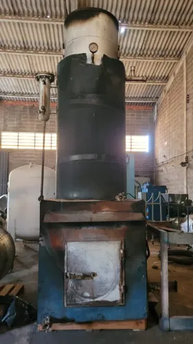 Caldeira Lenha Vertical 500 kgv/h