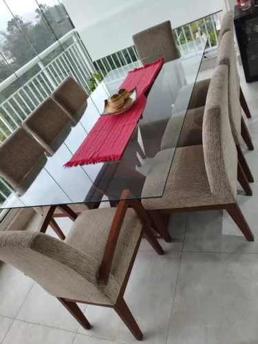 Mesa 8 lugares nova
