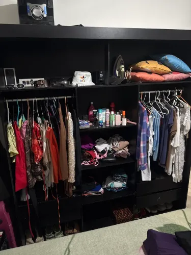 Guarda roupa closet sem porta