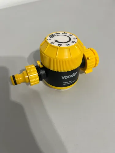 Temporizador irrigador Manual Para Torneiras Vonder (timer) Aguar Jardim