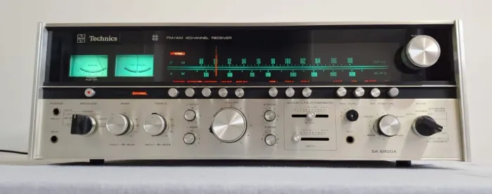 Receiver Technics Quadrifônico SA 6800X