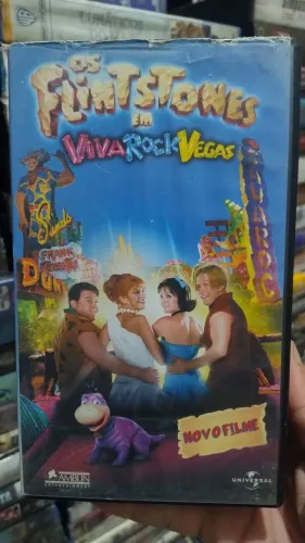VHS os Flintstone em viva rocky Vegas