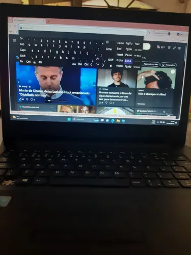 Notebook Lenovo ideapad 110-14IBR bateria funcionando