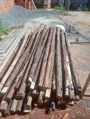 Vende escoras de eucalipto para laje e tábuas