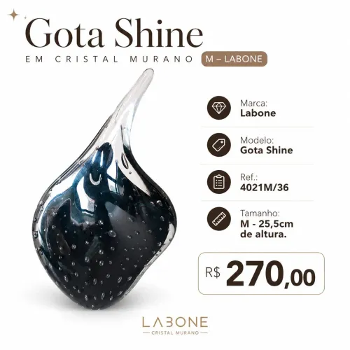 Gota Shine Preta -M