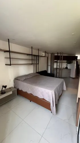 BELÍSSIMO FLAT MOBILIADO NO MIRAMAR | 28 M² | CONDOMÍNIO INCLUSO | R$ 2.300,00