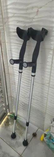 Muletas Mercur com regulagem de altura