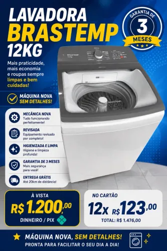 Brastemp 12kg Nova