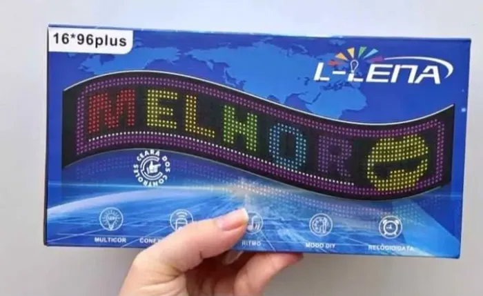 Painel de led luminoso