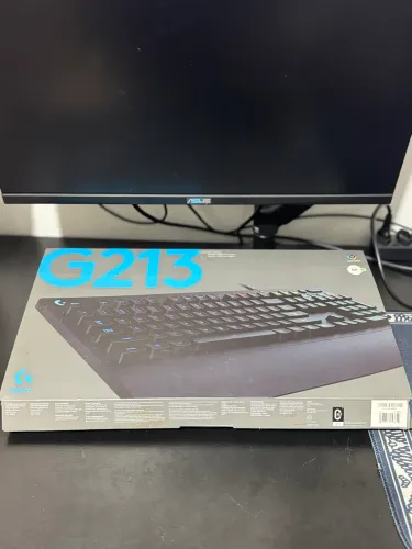 KIT - TECLADO LOGITEC 213 - MAUSE THUNDER- FONE DE BRINDE