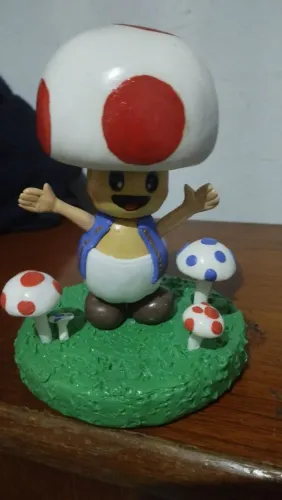 Toad em Biscuit - Feito à Mão