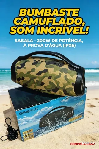 Caixa de som sabala Dr 909