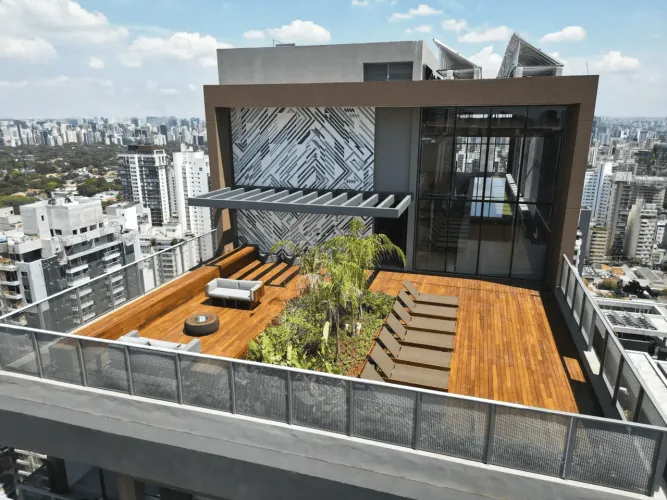 Apartamento com 1 Quarto para alugar, 22m² - Pinheiros