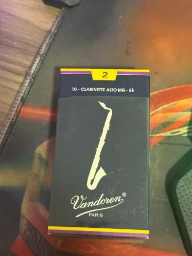 Palheta Clarinete Alto Mib - Eb