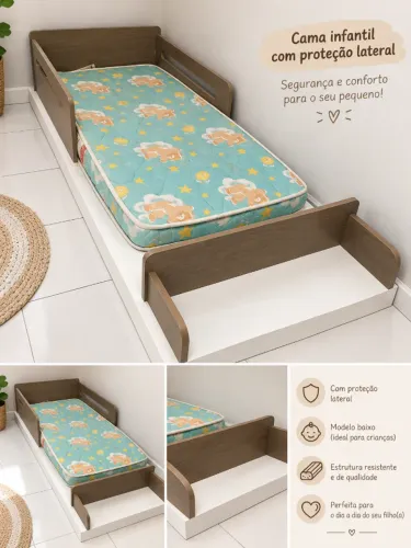 Cama infantil montessoriana