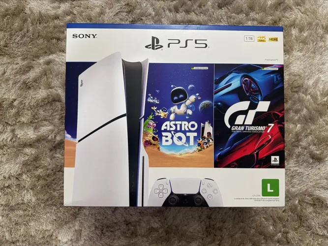 PlayStation 5 Slim disk 1TB desbloqueado/ Novo