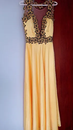 Vestido Amarelo Madrinha ou Formatura