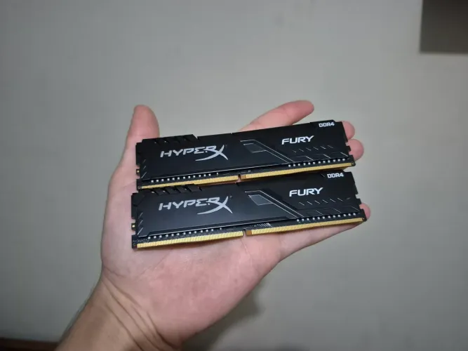 Memória Ram Kingston (2x8gb) DDR4 2666mhz