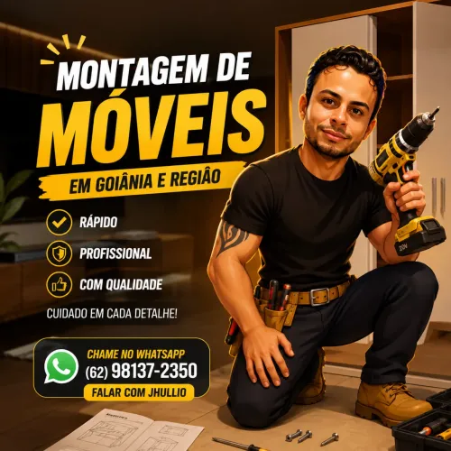 MONTADOR DE MÓVEIS GOIÂNIA/APARECIDA