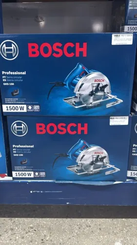 SERRA CIRCULAR 7.1/4" 185MM 1500W COM 1 DISCO GKS 150 220V - BOSCH