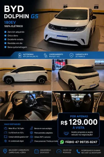 BYD Dolphin EV (Elétrico) 2025