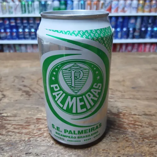 Lata vazia time Palmeiras 