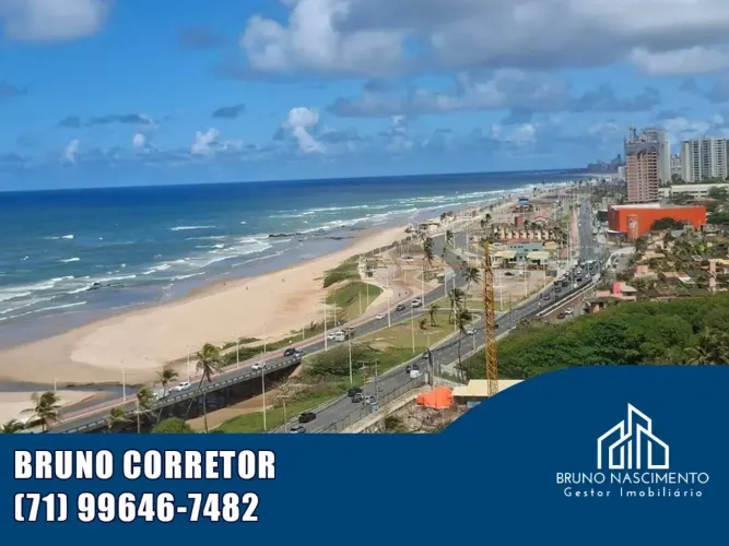 APARTAMENTOS 3 QUARTOS 01 SUÍTE FRENTE PRO MAR 80,7M² COM VARANDA GOURMET