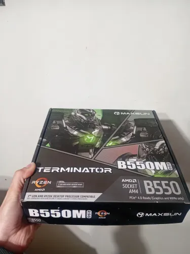 Placa mãe B550M NOVA