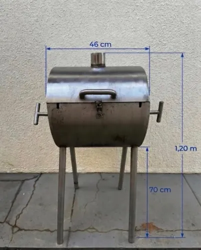 Churrasqueira inox oportunidade
