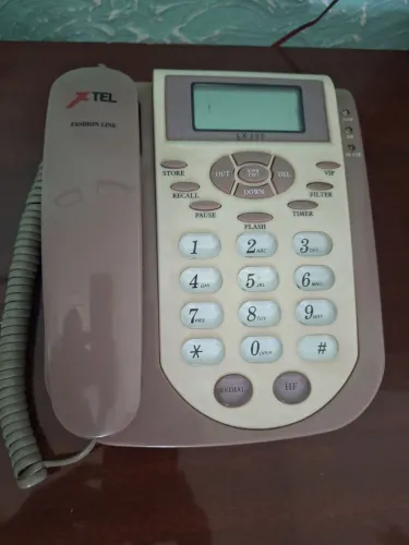 Telefone fixo antigo X TEL LX 200