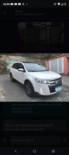 Ford Edge SEL 3.5 V6 24V FWD Aut. 2014