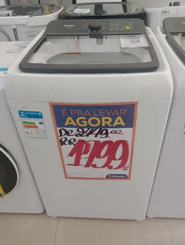Lava roupas Consul 13kg Branca com Eco