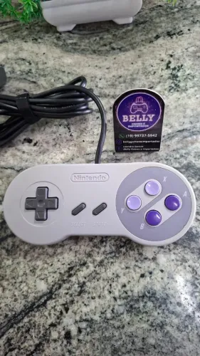 CONTROLE DE SUPER NINTENDO BABY ORIGINAL - REVISADO