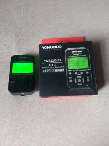 Rádio flash transmissor para Canon YN622C-TX