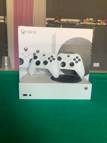 Xbox one série s 2 controles zero sem marcas de uso