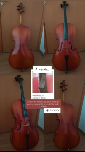 Violoncelo 3/4 James E. Banks